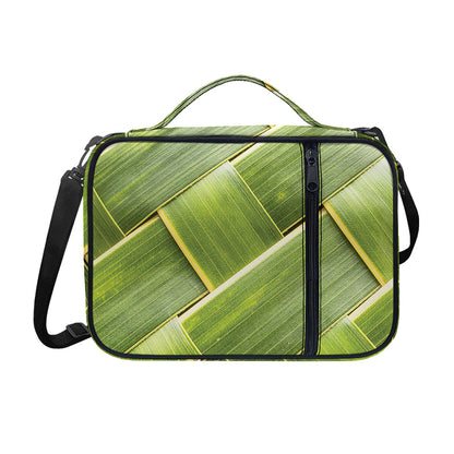 Coconut Leaf Print Shoulder Strap Bible Bag