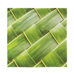 Coconut Leaf Print Silk Bandana