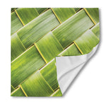 Coconut Leaf Print Silk Bandana