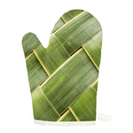 Coconut Leaf Print Single Oven Mitt