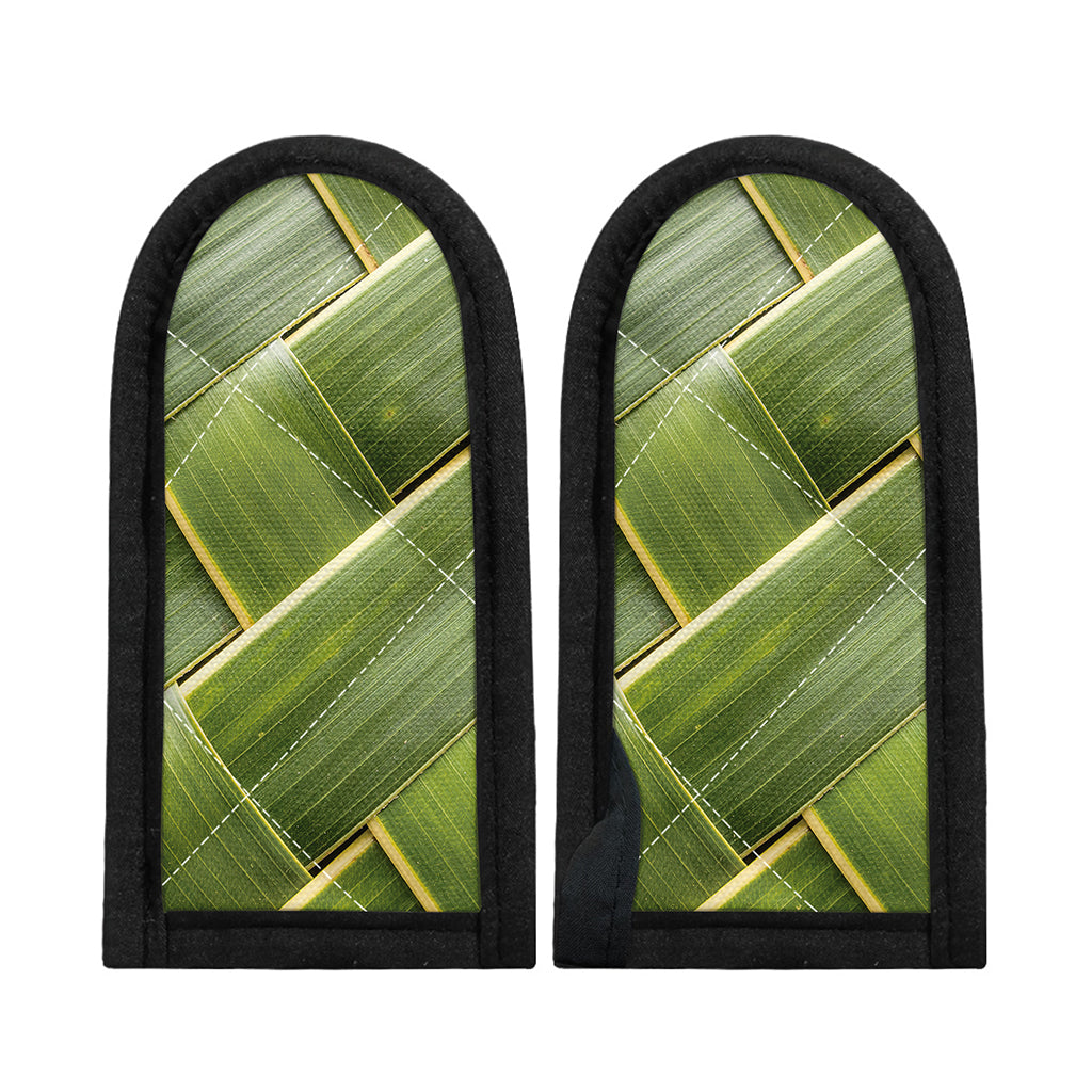 Coconut Leaf Print Skillet Handle Cover