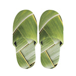 Coconut Leaf Print Slippers