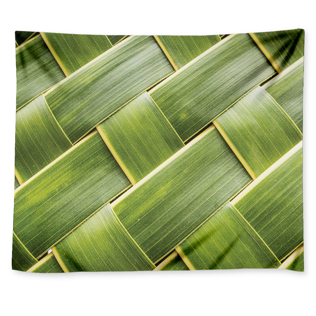 Coconut Leaf Print Tapestry