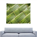 Coconut Leaf Print Tapestry