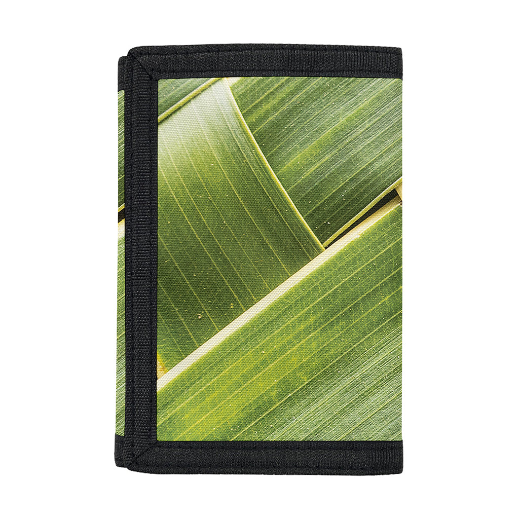 Coconut Leaf Print Trifold Wallet