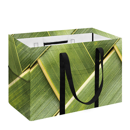 Coconut Leaf Print Utility Tote Bag