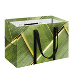 Coconut Leaf Print Utility Tote Bag
