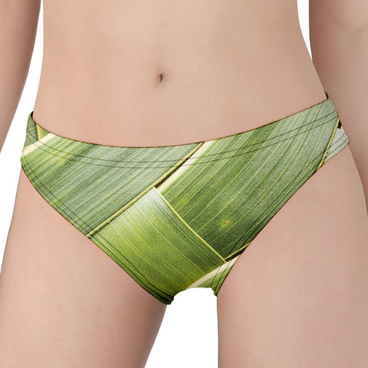 Coconut Leaf Print Women's Panties