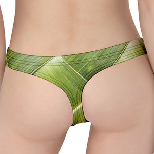 Coconut Leaf Print Women's Thong