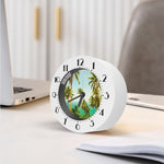 Coconut Tree Print Alarm Clock