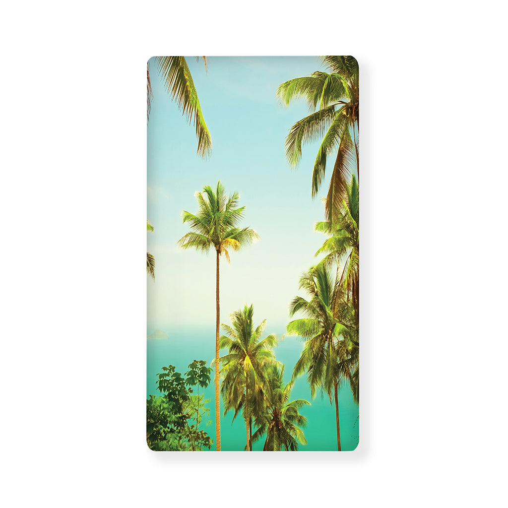 Coconut Tree Print Baby Crib Sheet