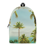Coconut Tree Print Backpack
