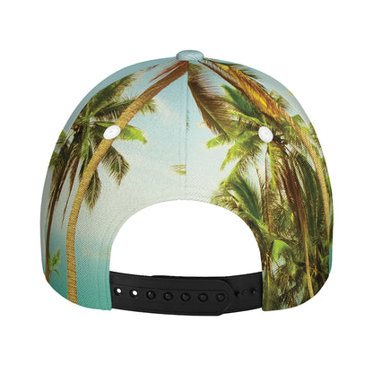Coconut Tree Print Baseball Cap