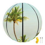 Coconut Tree Print Basketball