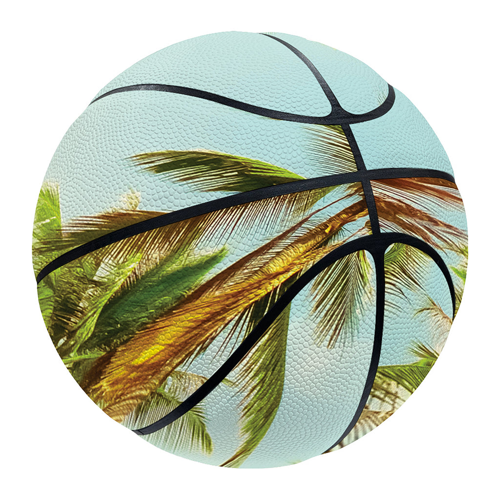 Coconut Tree Print Basketball