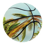 Coconut Tree Print Basketball