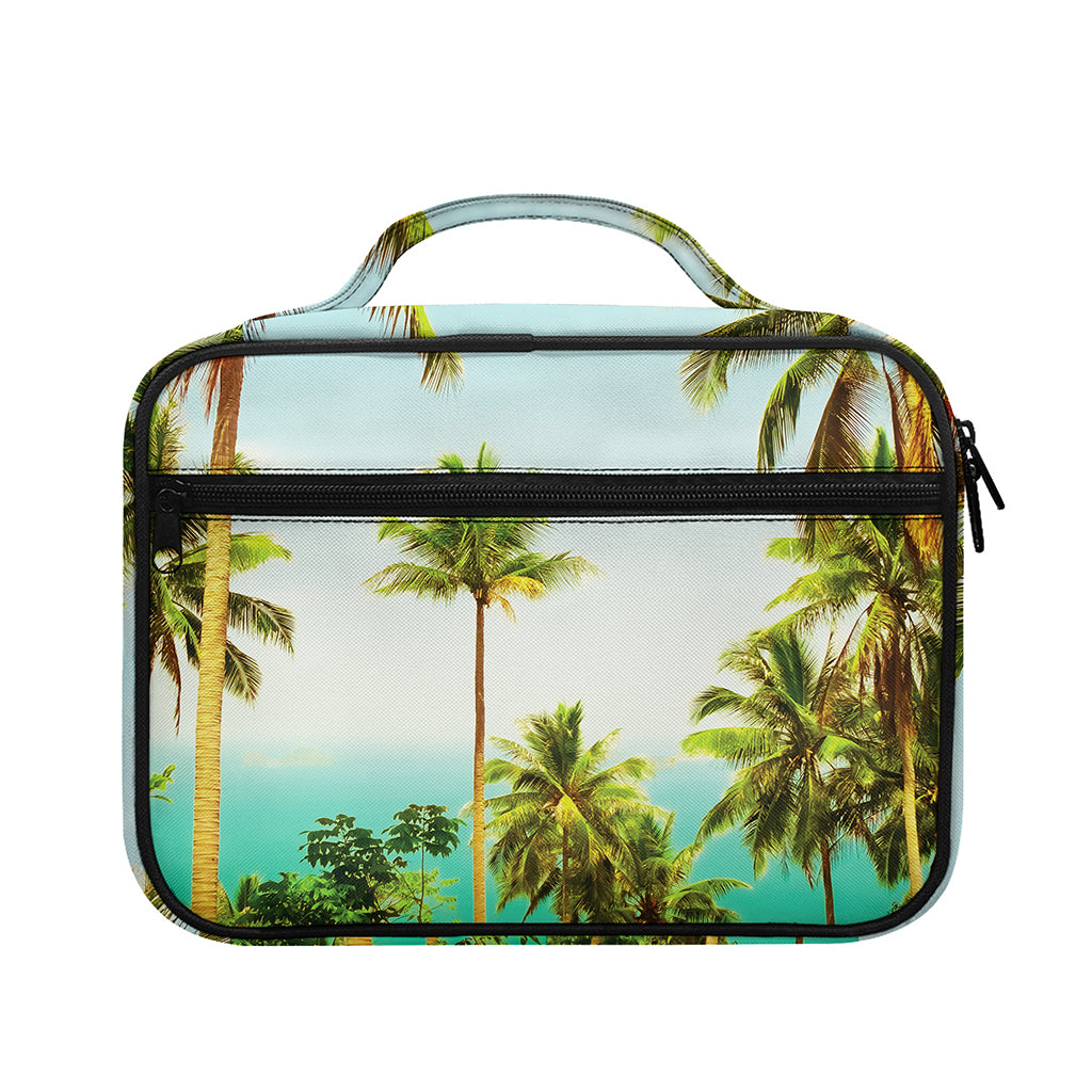 Coconut Tree Print Briefcase Bible Bag