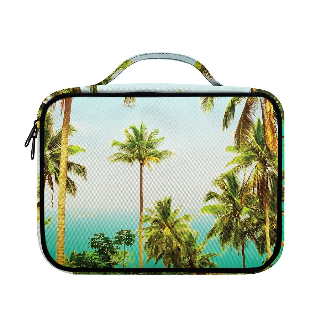 Coconut Tree Print Briefcase Bible Bag