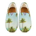 Coconut Tree Print Casual Shoes