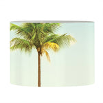 Coconut Tree Print Drum Lamp Shade