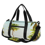 Coconut Tree Print Gym Bag