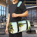 Coconut Tree Print Gym Bag