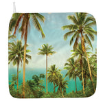 Coconut Tree Print Hand Towel