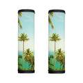 Coconut Tree Print Handle Covers