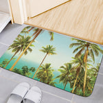 Coconut Tree Print Indoor Door Mat