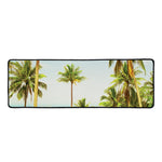 Coconut Tree Print Long Kitchen Mat