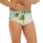 Coconut Tree Print Men's Briefs