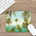Coconut Tree Print Mouse Pad