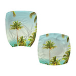 Coconut Tree Print Office Chair Cover