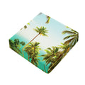 Coconut Tree Print Outdoor Seat Cushion Cover