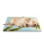 Coconut Tree Print Pet Cooling Mat Cover
