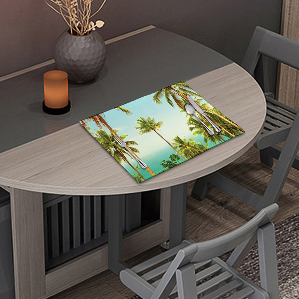 Coconut Tree Print Placemat