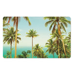 Coconut Tree Print Polyester Doormat