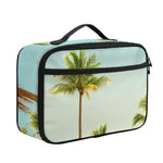 Coconut Tree Print Portable Lunch Bag