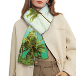 Coconut Tree Print Scarf
