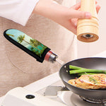 Coconut Tree Print Skillet Handle Cover
