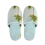 Coconut Tree Print Slippers