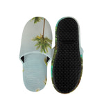 Coconut Tree Print Slippers