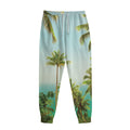 Coconut Tree Print Sweatpants