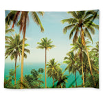 Coconut Tree Print Tapestry