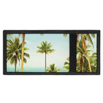 Coconut Tree Print Trifold Wallet