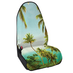 Coconut Tree Print Waterproof Car Seat Cover
