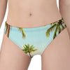 Coconut Tree Print Women's Panties