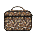 Coffee And Dessert Drawing Pattern Print Briefcase Bible Bag