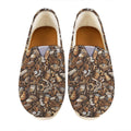 Coffee And Dessert Drawing Pattern Print Casual Shoes