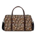 Coffee And Dessert Drawing Pattern Print Duffel Bag